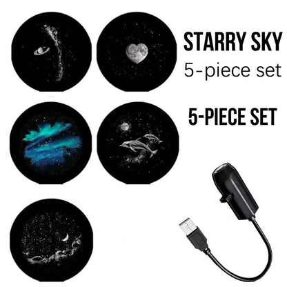 2-in-1 Galaxy Projector Night Light