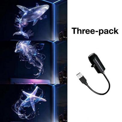 2-in-1 Galaxy Projector Night Light