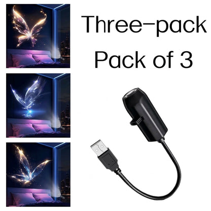 2-in-1 Galaxy Projector Night Light
