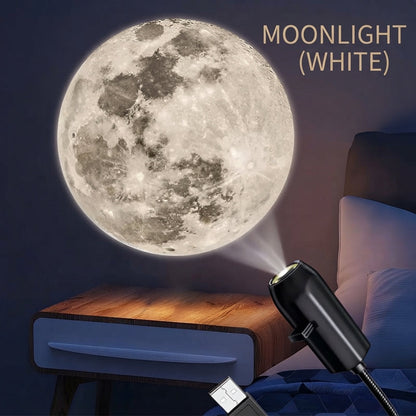 2-in-1 Galaxy Projector Night Light