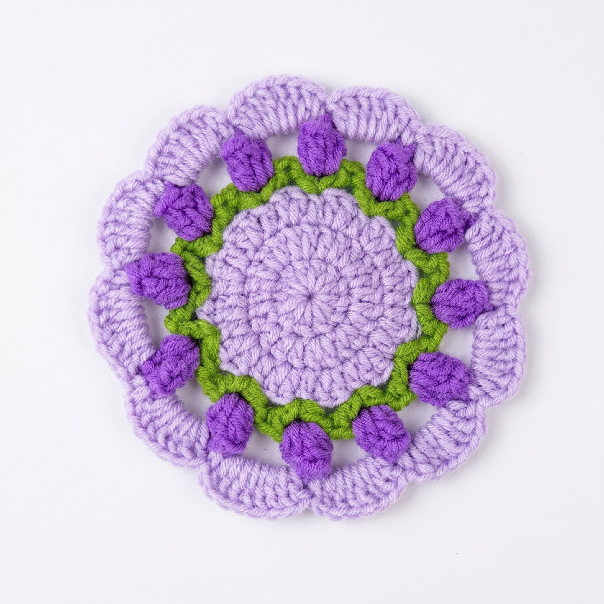 Purple Tulip Coaster