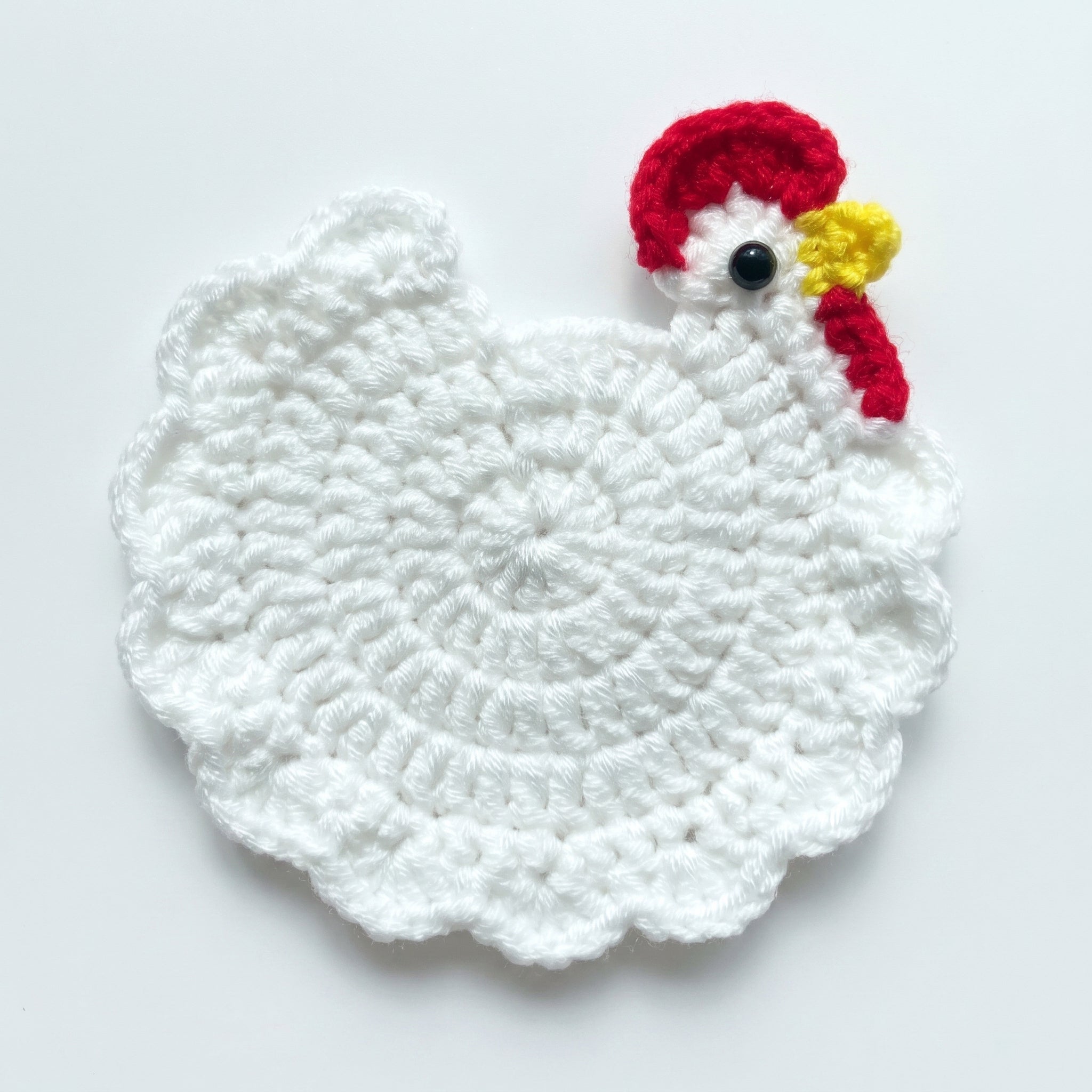 White Rooster Coaster