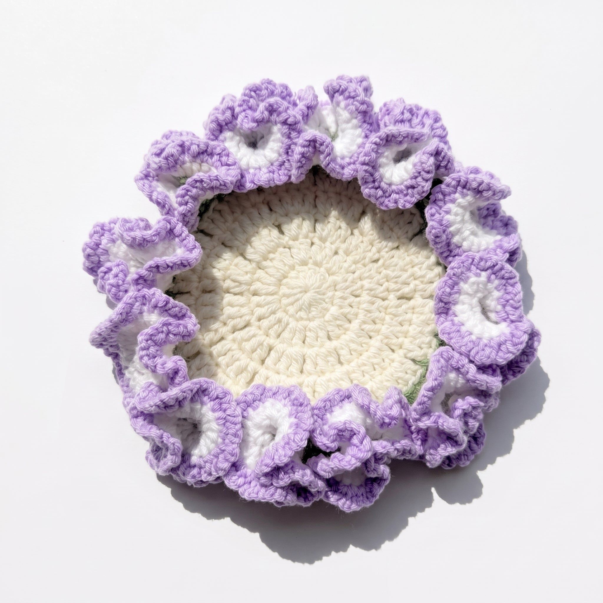 Ombre Purple Carnation Coaster