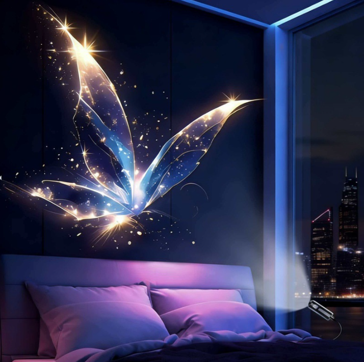 2-in-1 Galaxy Projector Night Light